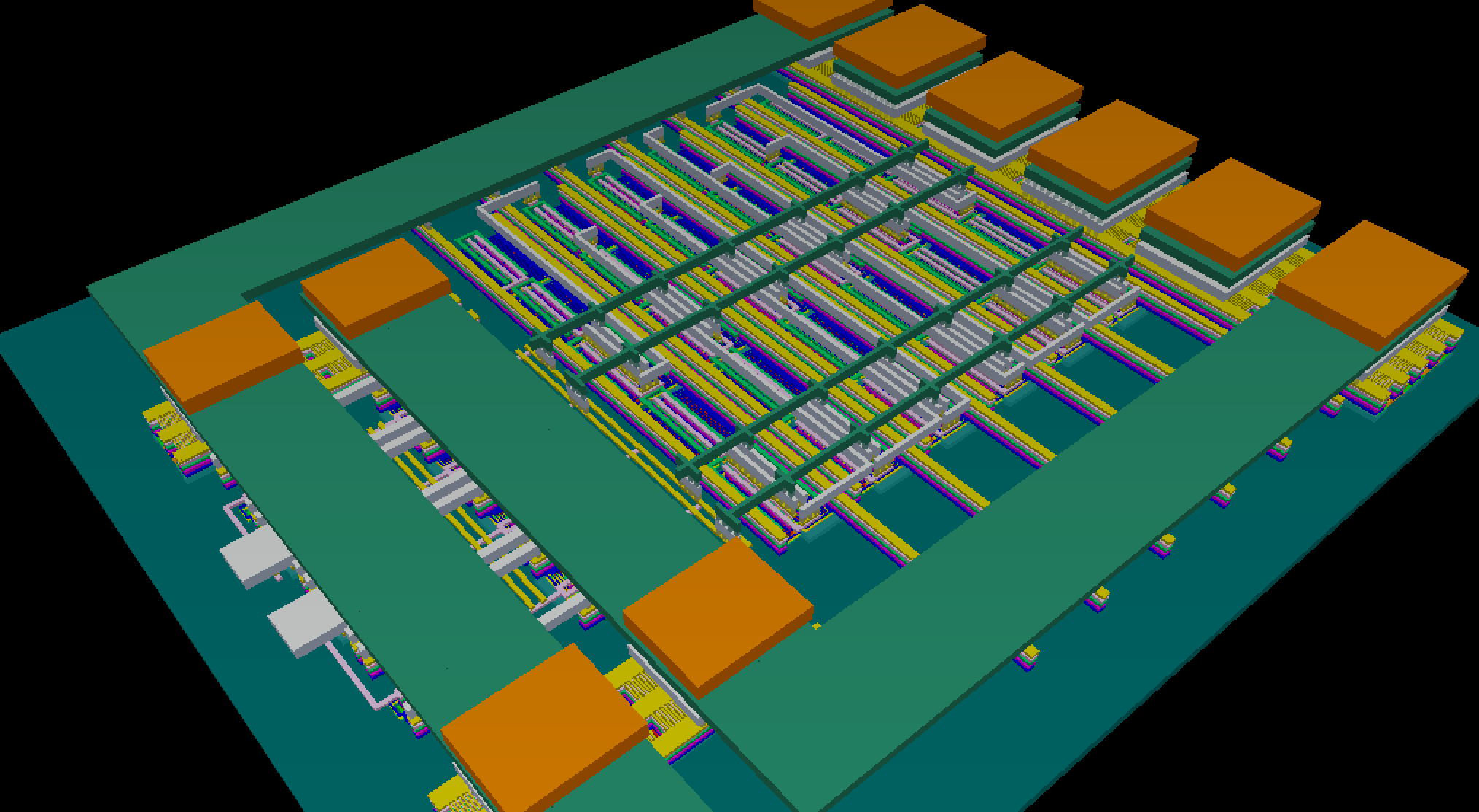 ATM Integrated Chip Design